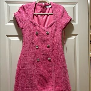 Likely Pink Tweed Jacket